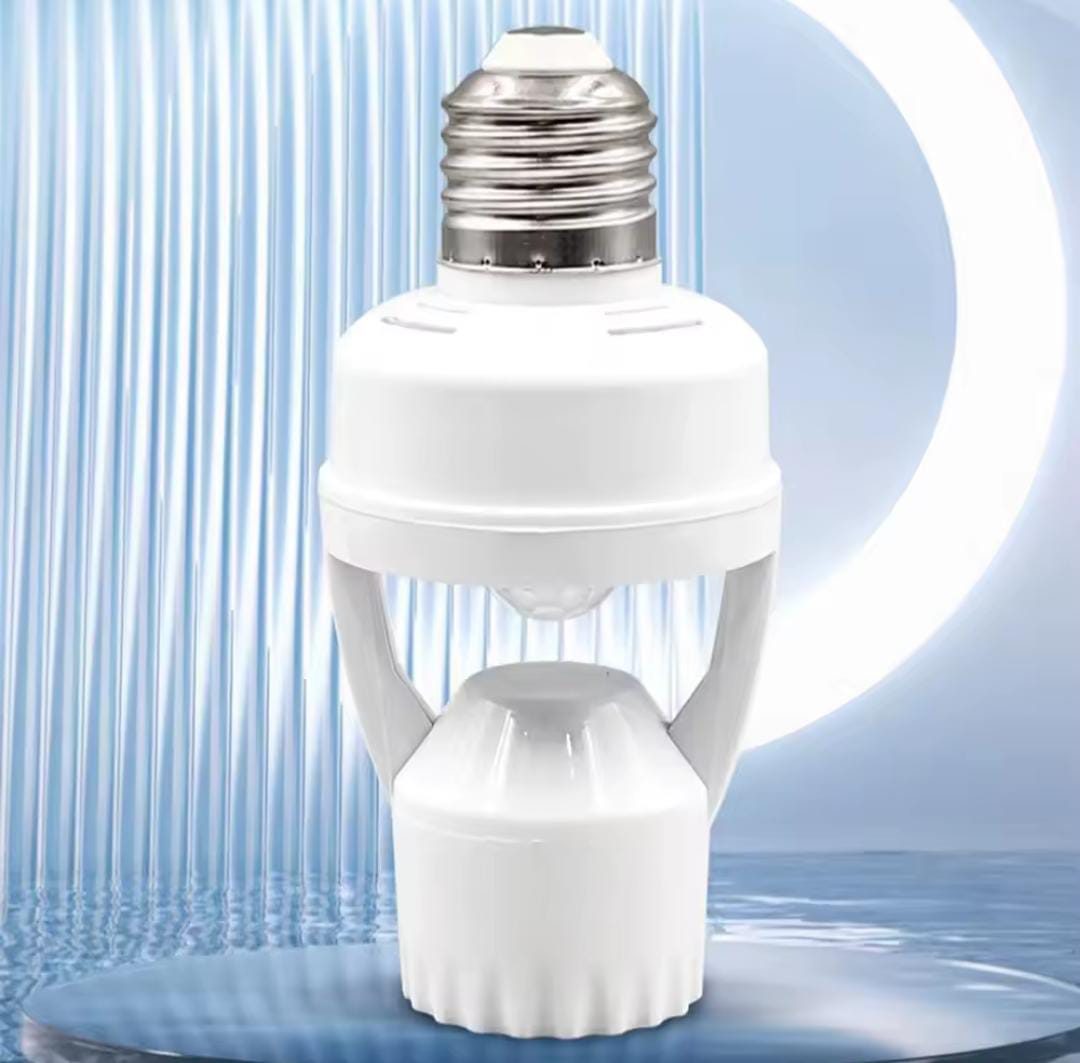 360 Degrees PIR Motion Sensor With Infrared And Screw Type Bulb Holder