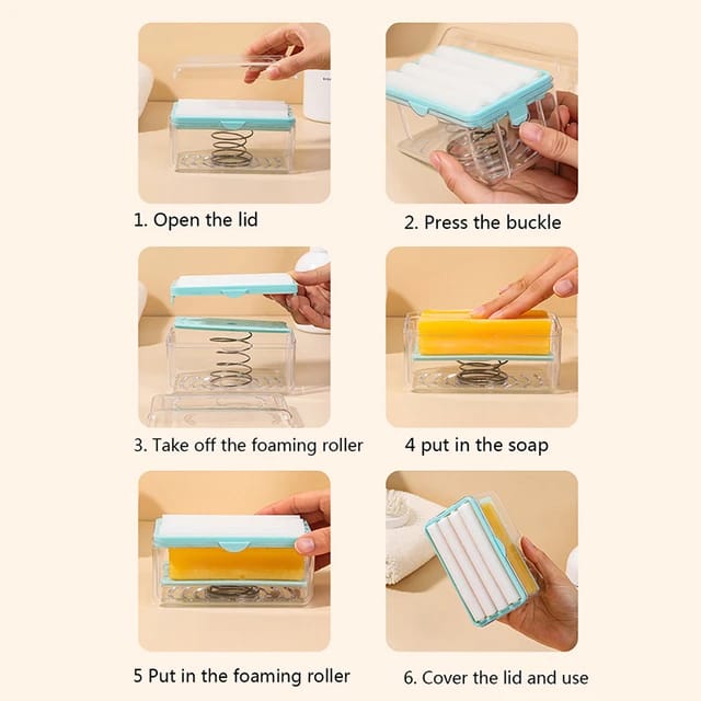 Safety Soap Roller For Washing Clothes