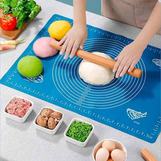 Dough Kneading Silicone Roti Mat for Baking