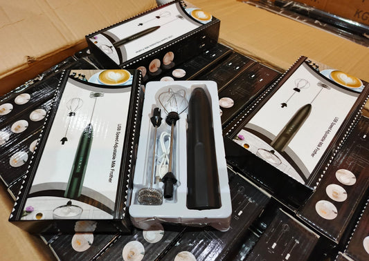 Electric Whisk and Frother Set - USB