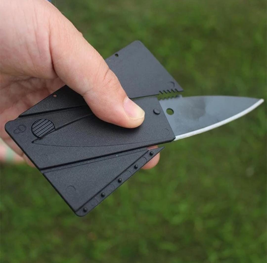 18 in 1 Wallet Ninja Multi Tool - Black