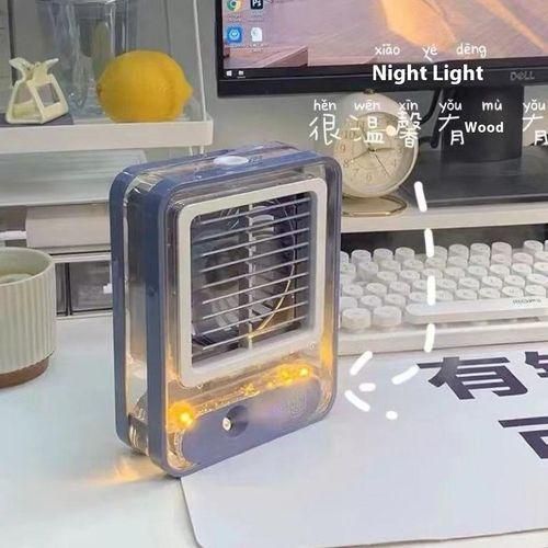 Portable Transparent Crystal Humidifying Spray Decorative Sitting Room Air Cooler