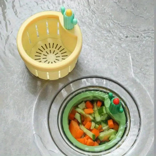 Creative Cactus Design Sink Filter Basket