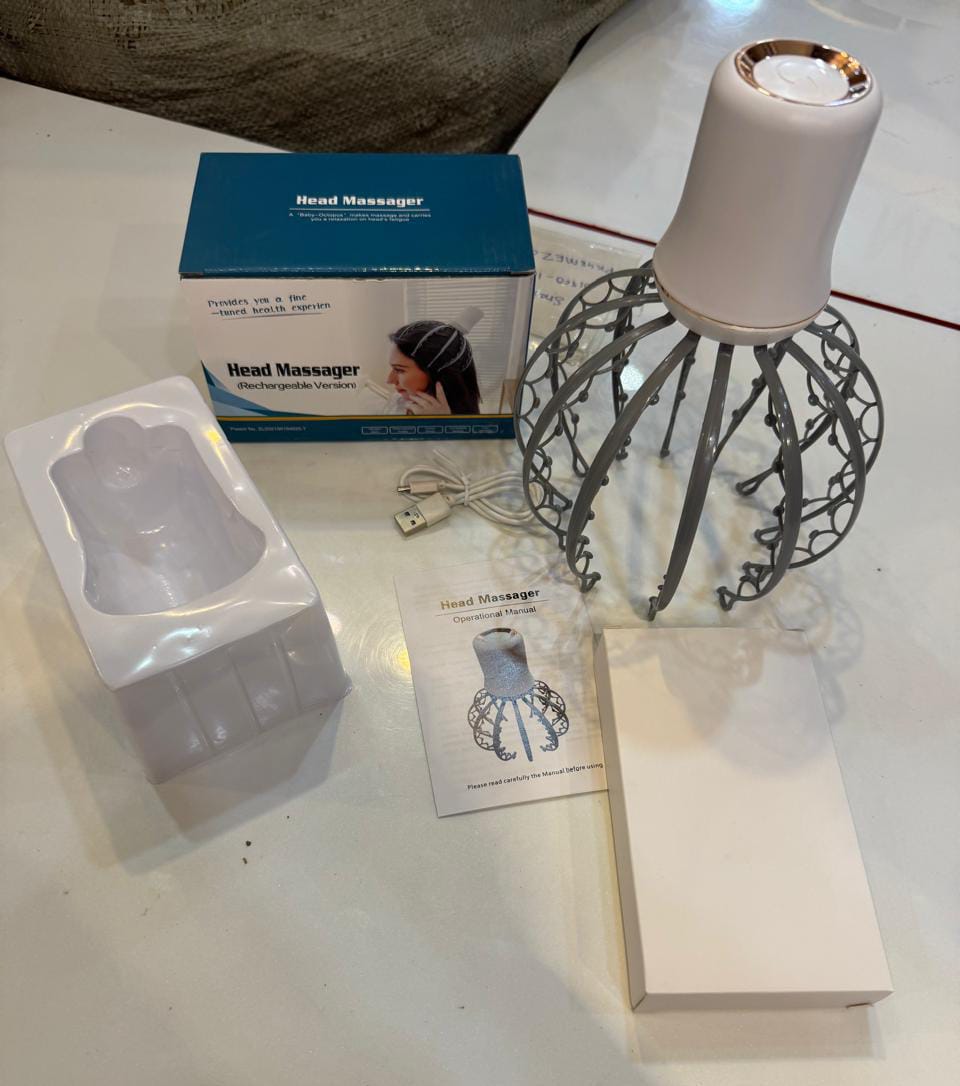 Electric Octopus Claw Scalp Massager Hands Free
