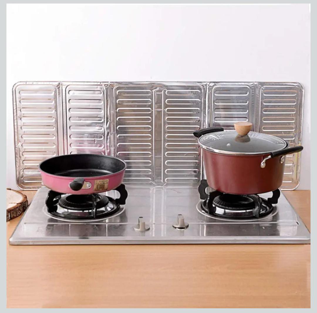 1Pc Kitchen Cooking Frying Oil Splash Screen Cover Anti Splatter Shield Guard Aluminium