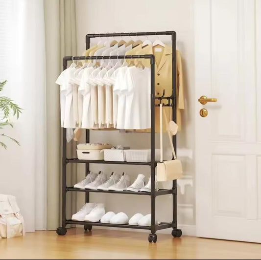 Hanger Furniture Storage Clothes Rack Coat Clothing