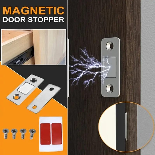 1 Pair / 2 Pair New Invisible Magnetic Door Catch Ultra-