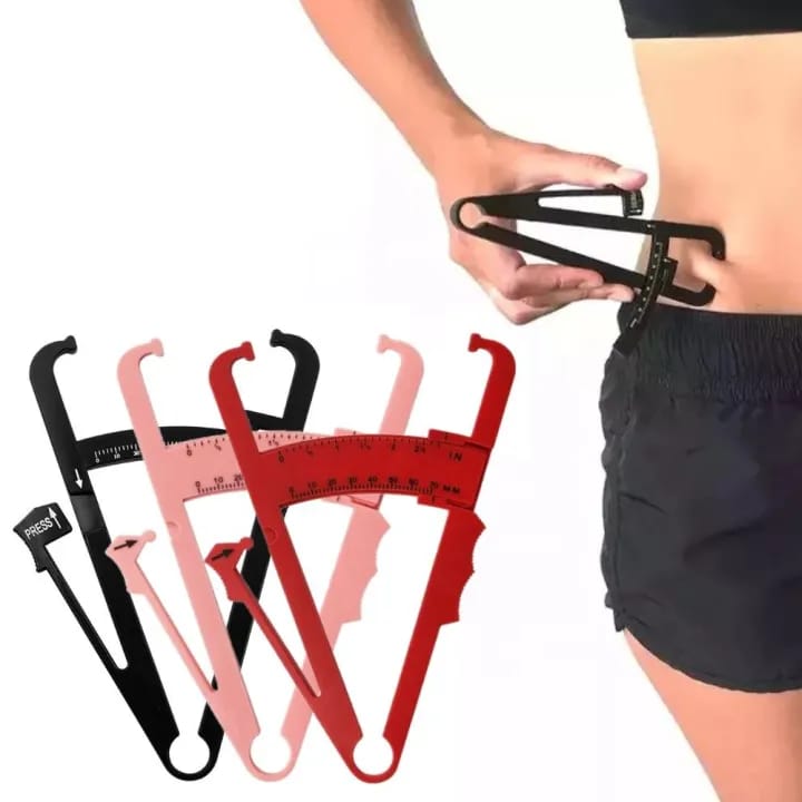 Fat Caliper Fitness Slim Measure Chart Body Fat Skinfold Tester Caliper Analyze