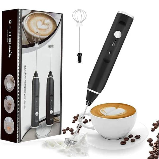 Electric Whisk and Frother Set - USB