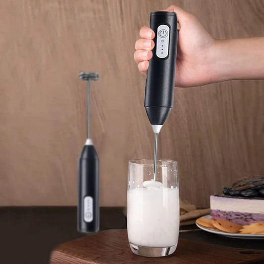 Rechargeable Milk Frother Handheld Electric Foam Maker